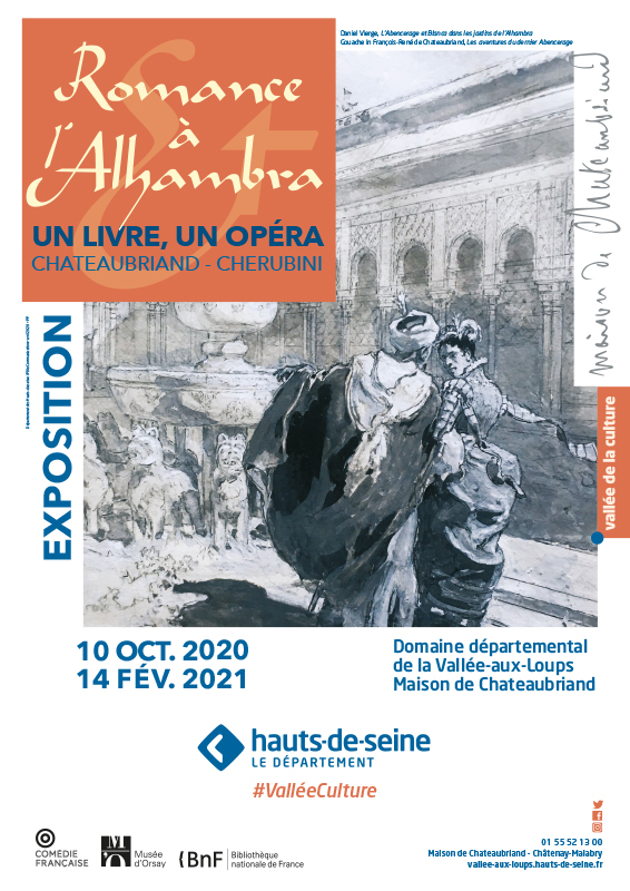 Affiche exposition Romance Alhambra