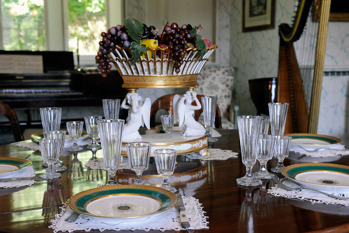 La salle à manger (ancien salon de Chateaubriand)