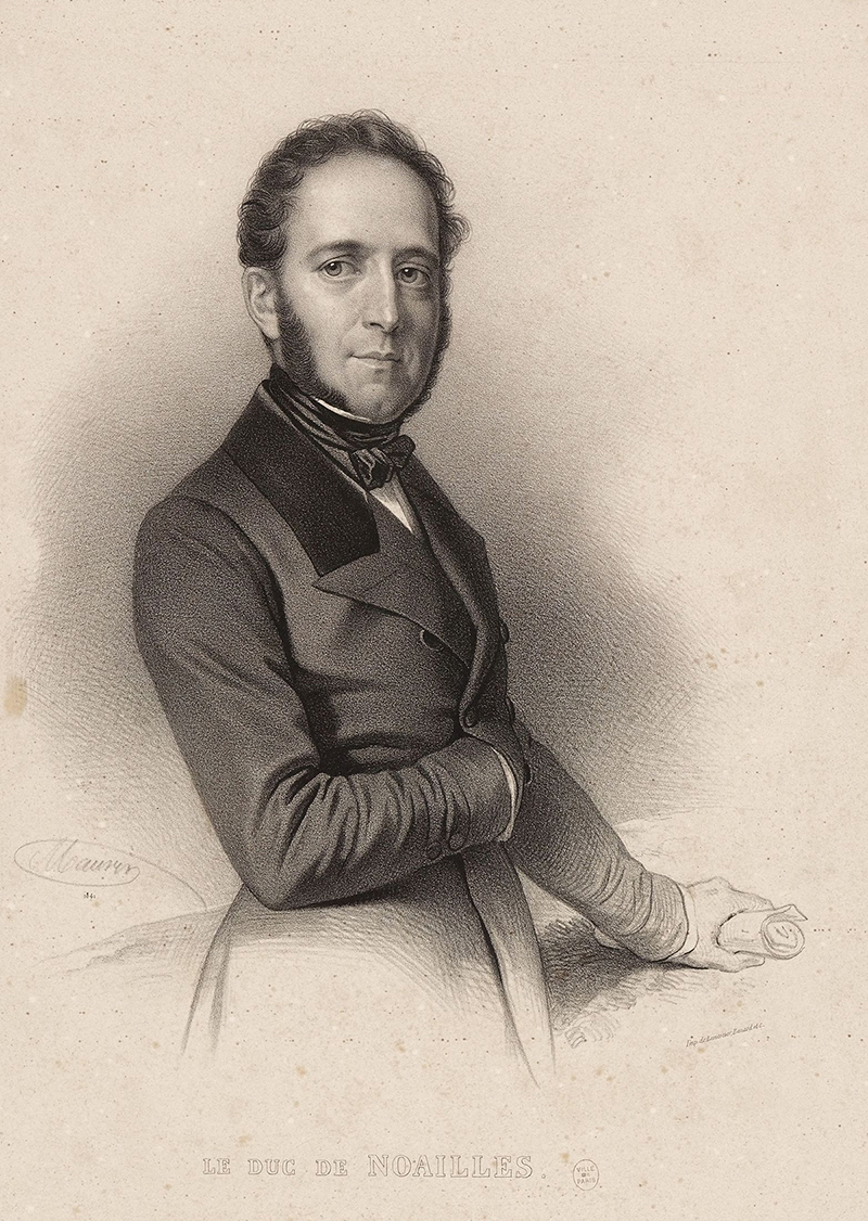 duc Paul de noailles recadre ParisMusees